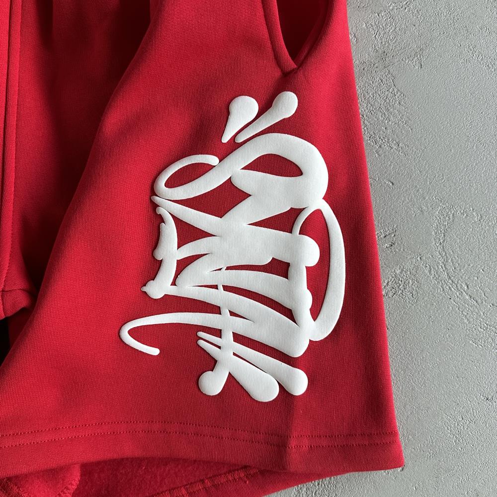 Syn Tee & Short Set - Red