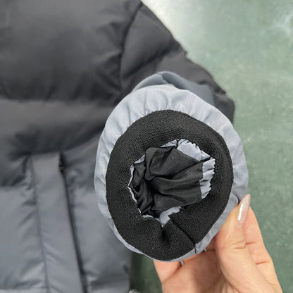 TS Decoded 2025 Hooded Puffer - Black Gradient
