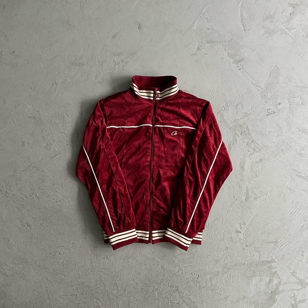 Crtez Velour Set - Red