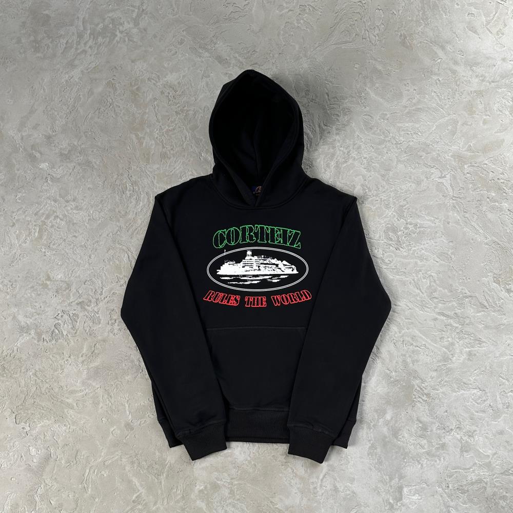Crtez OG Alcatraz Italia Hoodie - Black