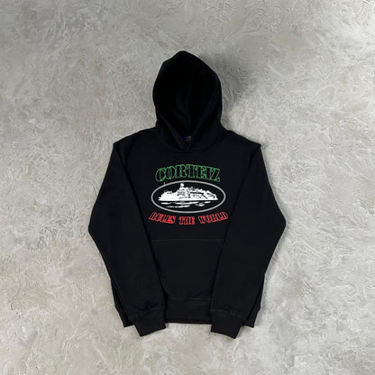 Crtez OG Alcatraz Italia Hoodie - Black