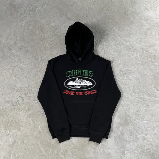 Crtez OG Alcatraz Italia Hoodie - Black