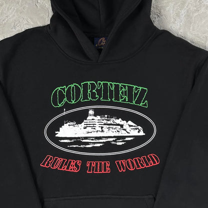 Crtez OG Alcatraz Italia Hoodie - Black