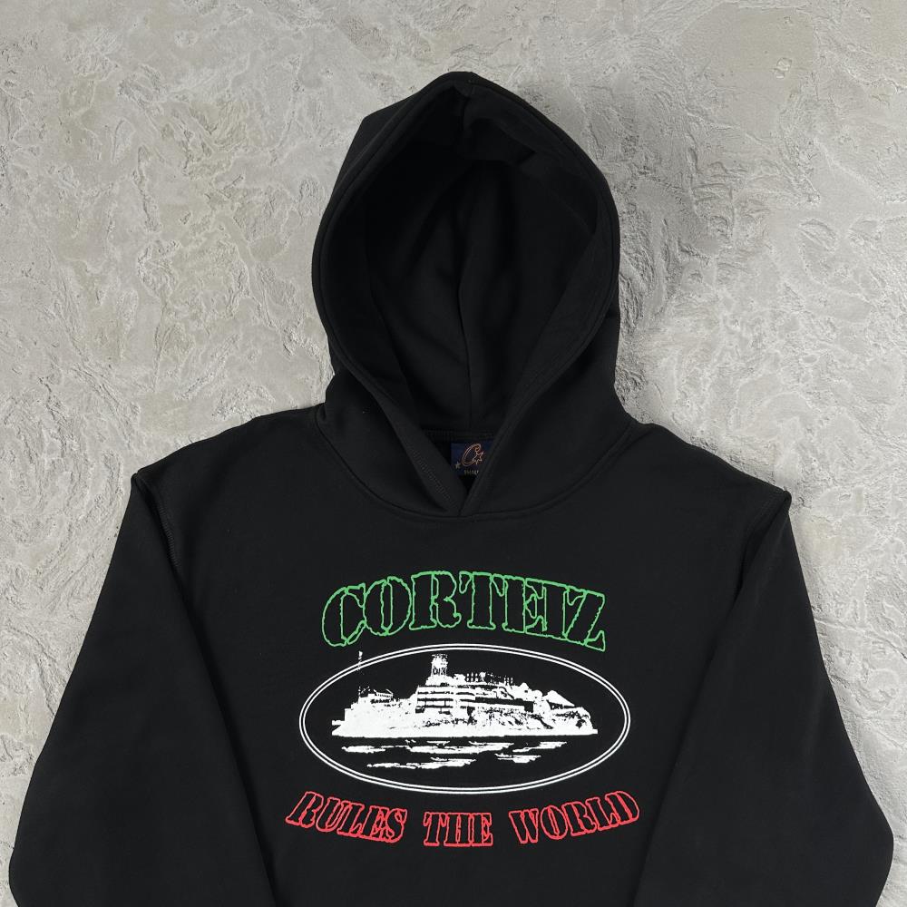 Crtez OG Alcatraz Italia Hoodie - Black