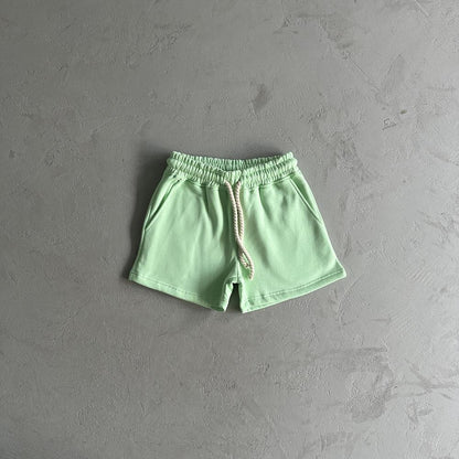 Women's Syn T-Shirt & Shorts Set - Mint Green