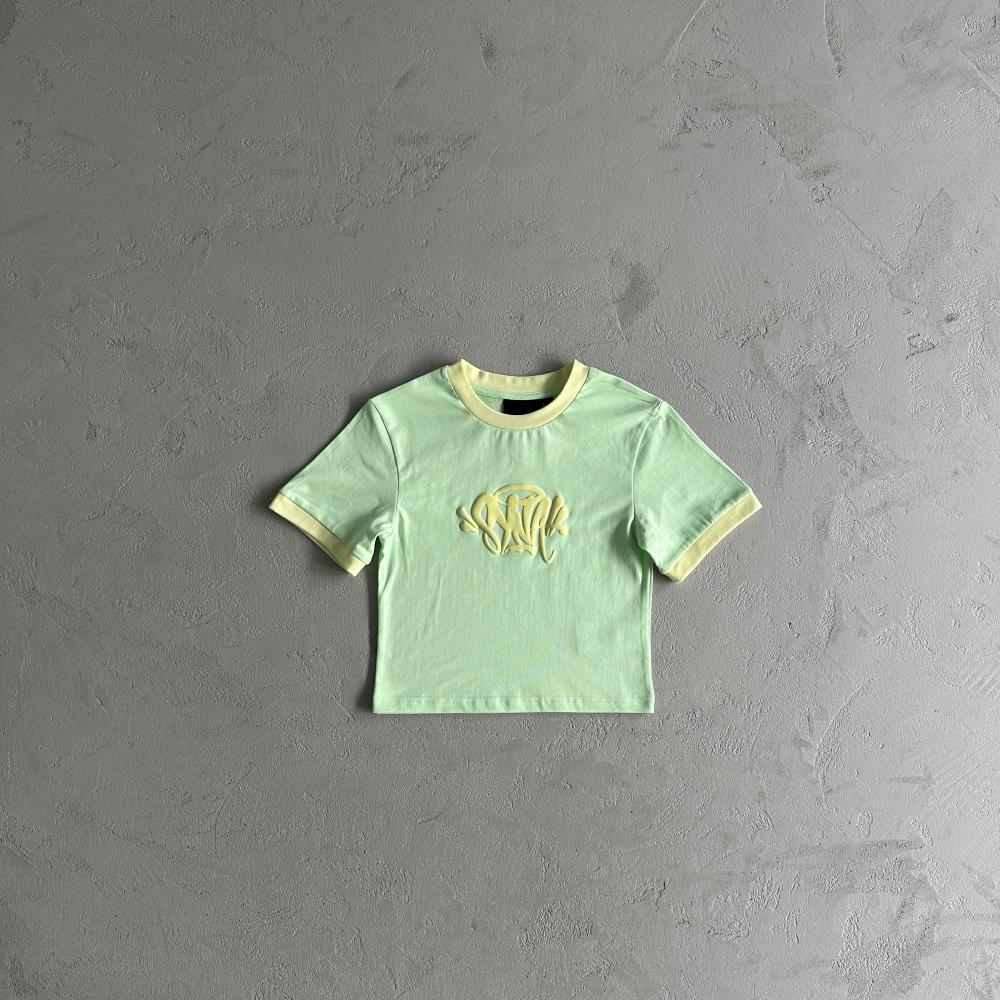 Women's Syn T-Shirt & Shorts Set - Mint Green