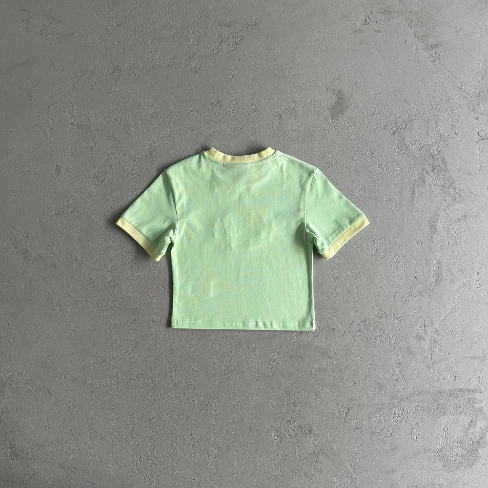 Women's Syn T-Shirt & Shorts Set - Mint Green