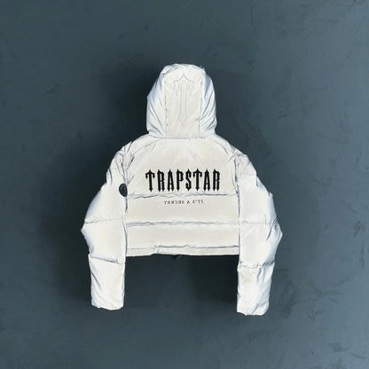 TS Women's Decoded Reflective Puffer - Reflective White