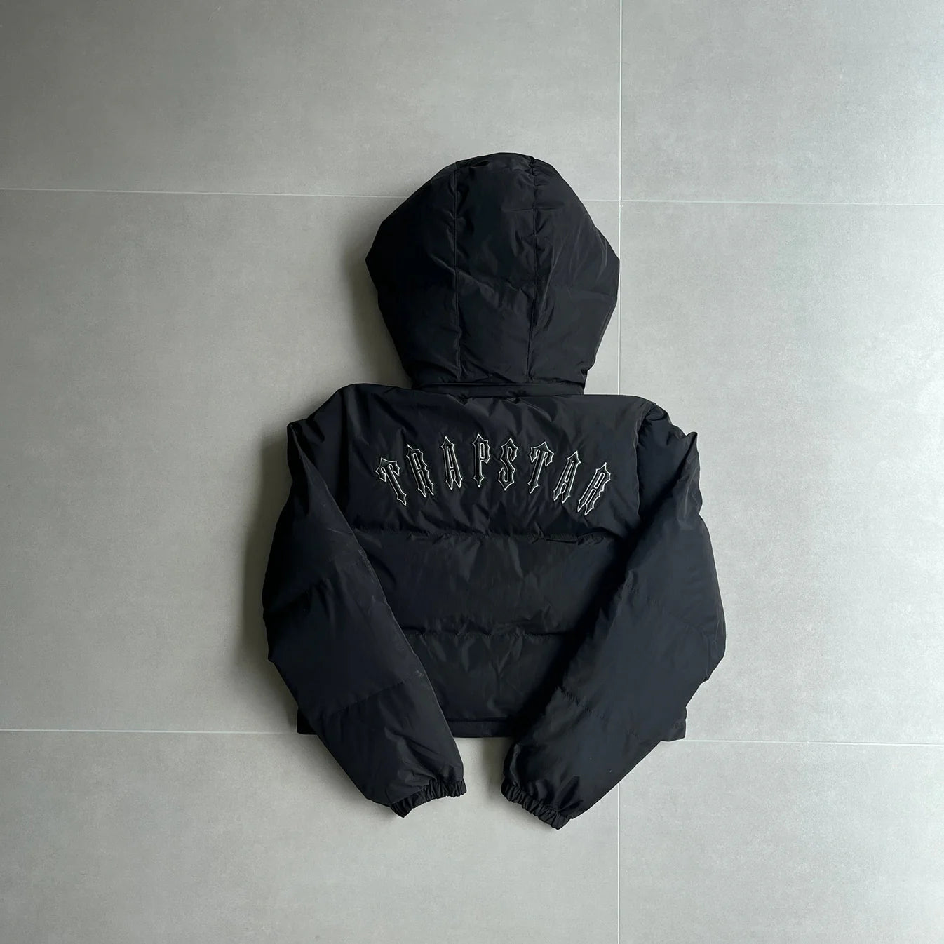 TS Women's Detachable Hooded Puffer - Black