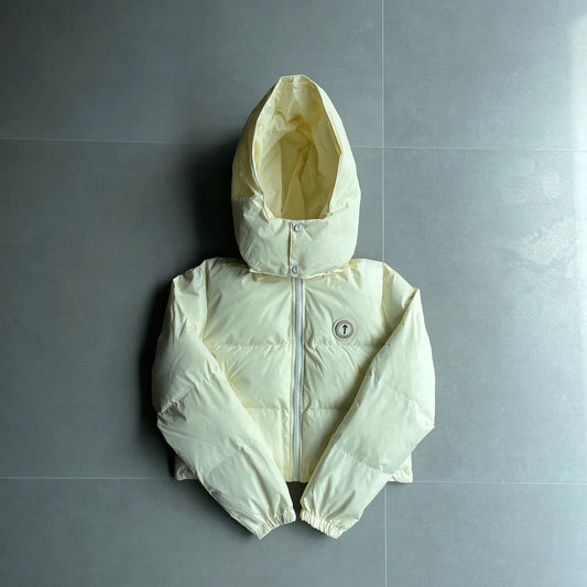 TS Women's Irongate Detachable Hooded Puffer - Cream