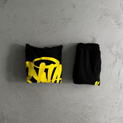 Syn Team Tracksuit - Black/Yellow
